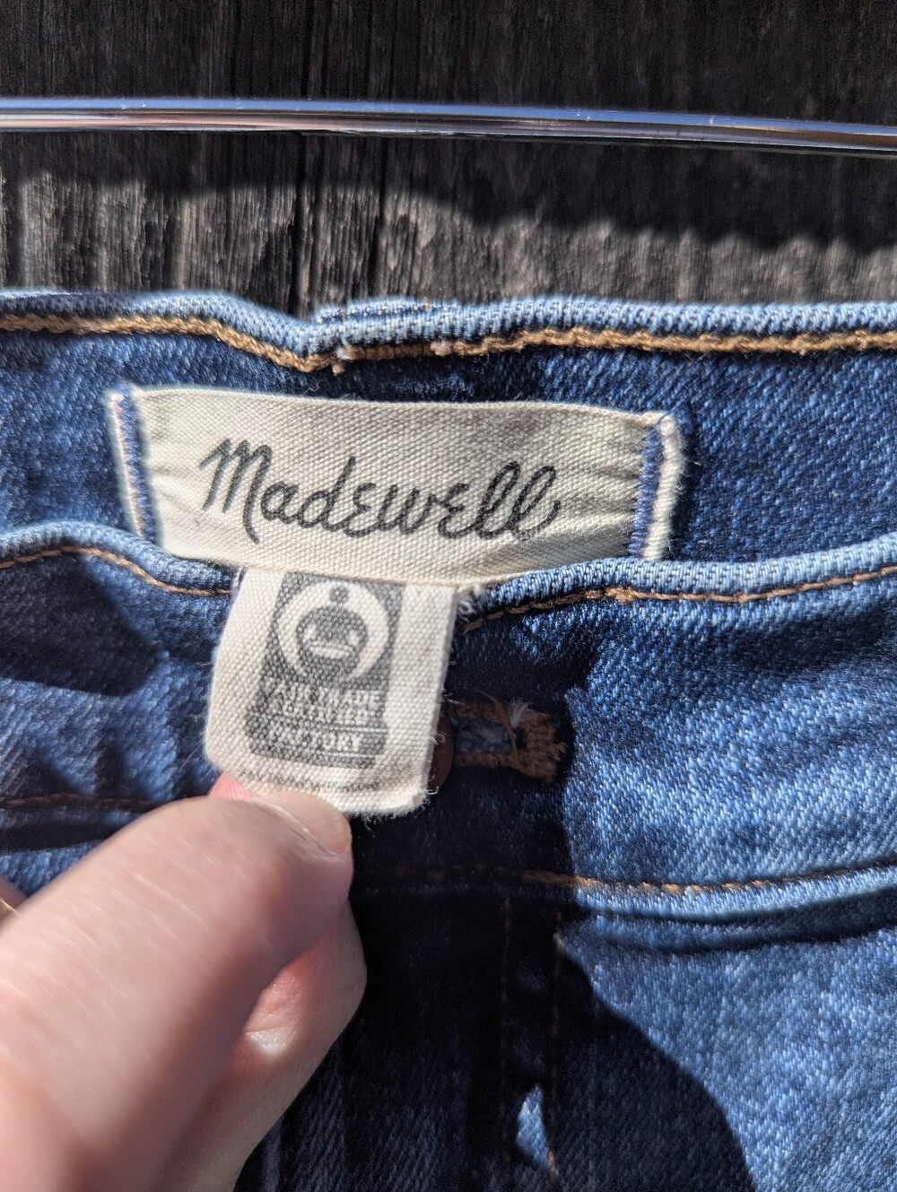 Madewell midrise Stovepipe Jeans - Picture 4 of 6